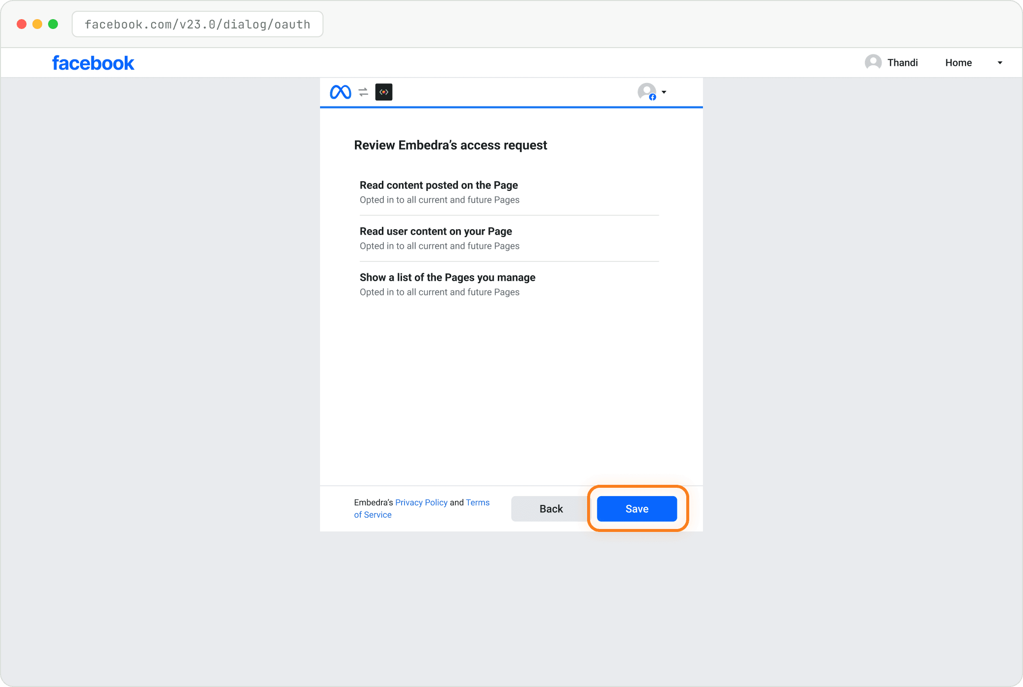 Step: Review, then click "Save"